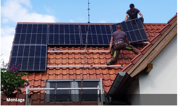 Screenshot der Shop-Webseite von Solardirekt24