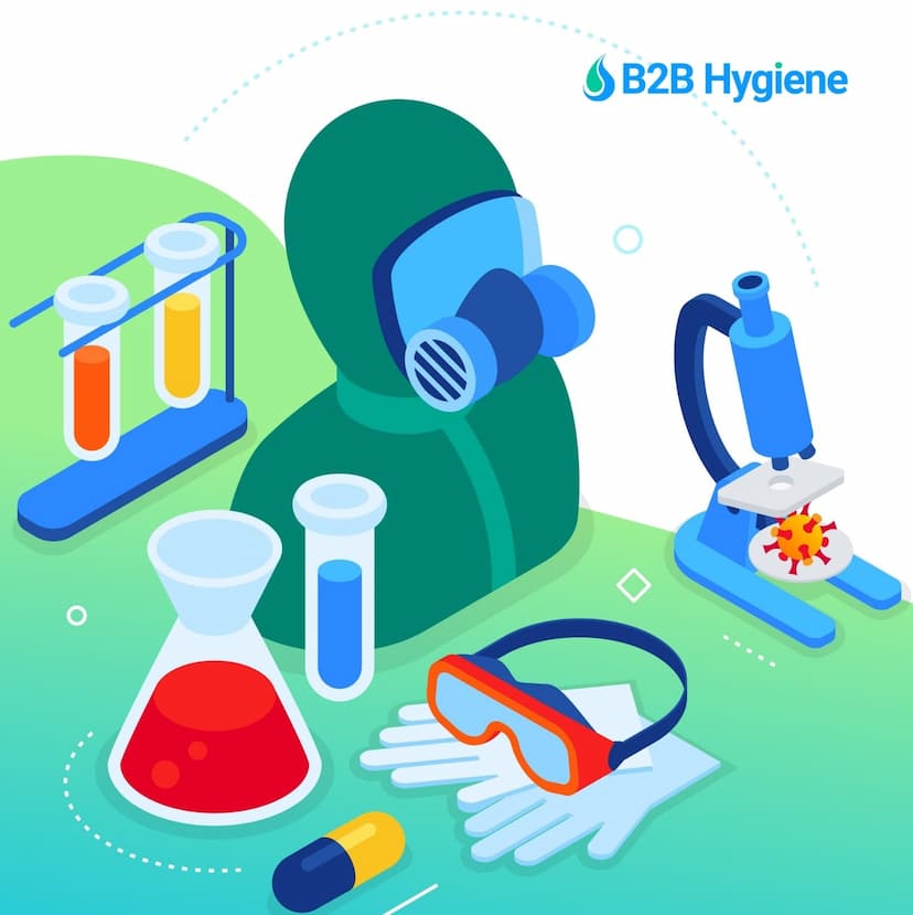Screenshot der Shop-Webseite von B2B-Hygiene.com