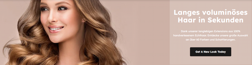 Screenshot der Shop-Webseite von Global Extend