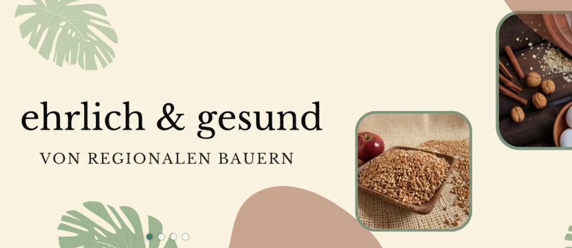 Screenshot der Shop-Webseite von BIONATURLIEBE