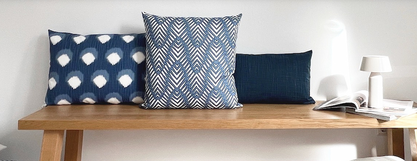 Screenshot der Shop-Webseite von SCHÖNE KISSEN