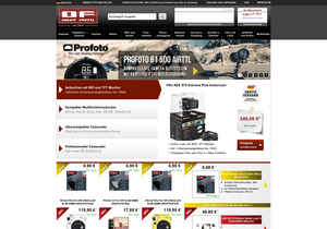Screenshot der Shop-Webseite von DF|DIGITFOTO
