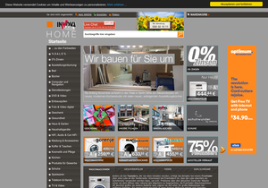 Screenshot der Shop-Webseite von Innova
