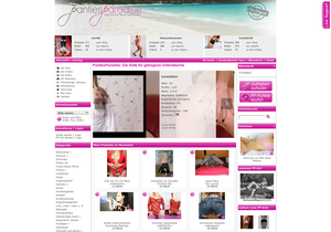 Screenshot der Shop-Webseite von Panties Paradise