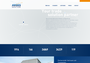 Screenshot der Shop-Webseite von AVIDES Media AG