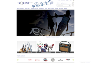 Screenshot der Shop-Webseite von PICANDO - EXQUISIT 24