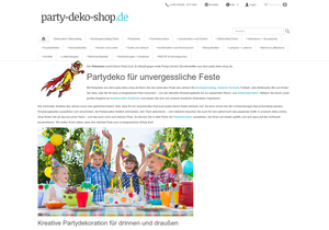 Screenshot der Shop-Webseite von bali-garten-fahnen.de