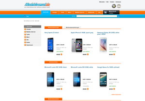 Screenshot der Shop-Webseite von MediaVersand.de - MOTION TM Vertriebs GmbH