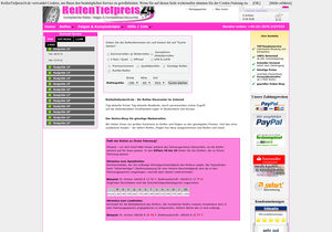 Screenshot der Shop-Webseite von ReifenTiefpeis24.de