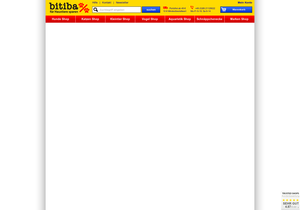 Screenshot der Shop-Webseite von bitiba.de