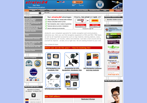 Screenshot der Shop-Webseite von stratec24