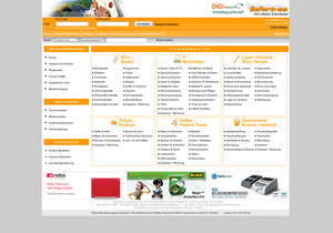 Screenshot der Shop-Webseite von DIGI-trend
