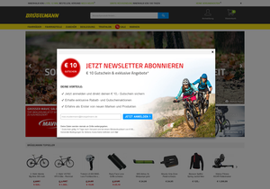 Screenshot der Shop-Webseite von BRUEGELMANN