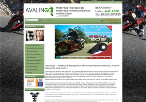 Screenshot der Shop-Webseite von Avalingo