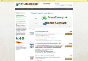 Screenshot der Shop-Webseite von Schreiter & Kroll