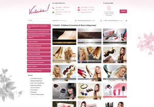 Screenshot der Shop-Webseite von Verlocke