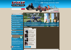 Screenshot der Shop-Webseite von Funsporthandel