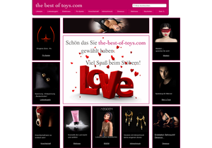 Screenshot der Shop-Webseite von the-best-of-toys.com