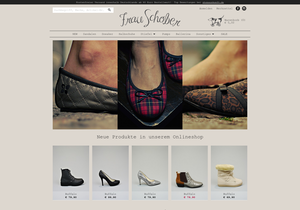 Screenshot der Shop-Webseite von frauschober.me