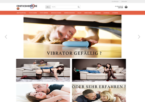Screenshot der Shop-Webseite von Eroticshop69.de