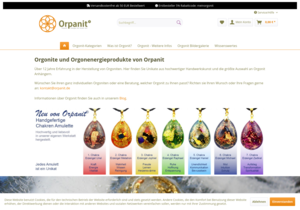 Screenshot der Shop-Webseite von orpanit.de