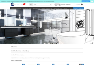 Screenshot der Shop-Webseite von lifestyle-solutions