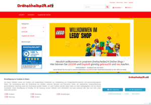 Screenshot der Shop-Webseite von Drehscheibe24