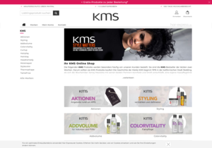 Screenshot der Shop-Webseite von Haarpflege-California.de