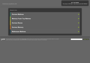 Screenshot der Shop-Webseite von iMemory Systems