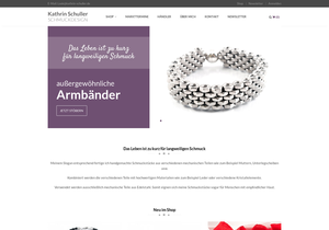Screenshot der Shop-Webseite von kathrin-schuller.de
