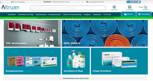 Screenshot der Shop-Webseite von altruan.de