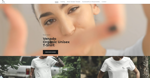 Screenshot der Shop-Webseite von venadothreads
